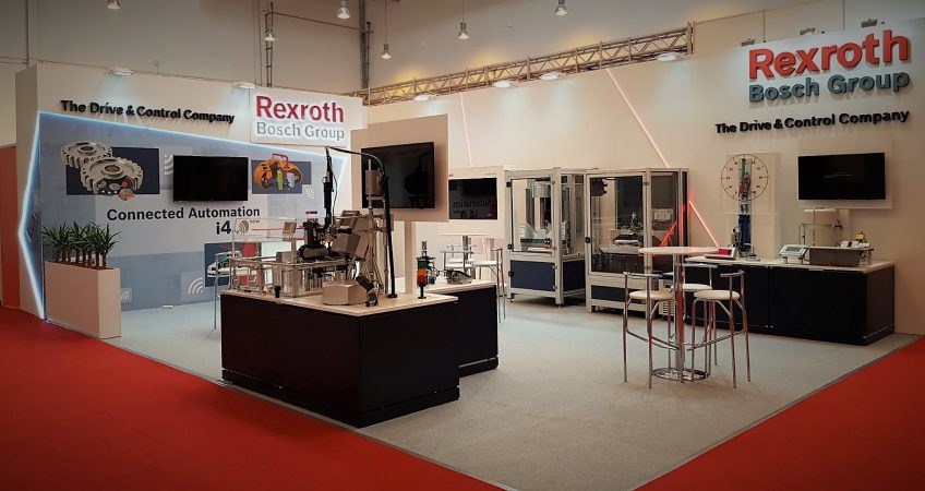 STAND REXROTH BOSCH DEMO METAL VEST 2018  