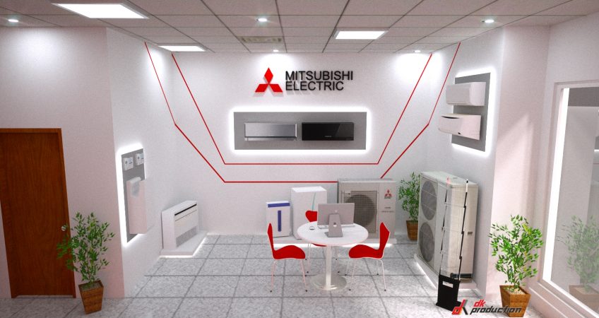 DESIGN INTERIOR SHOWROOM MITSUBISHI  