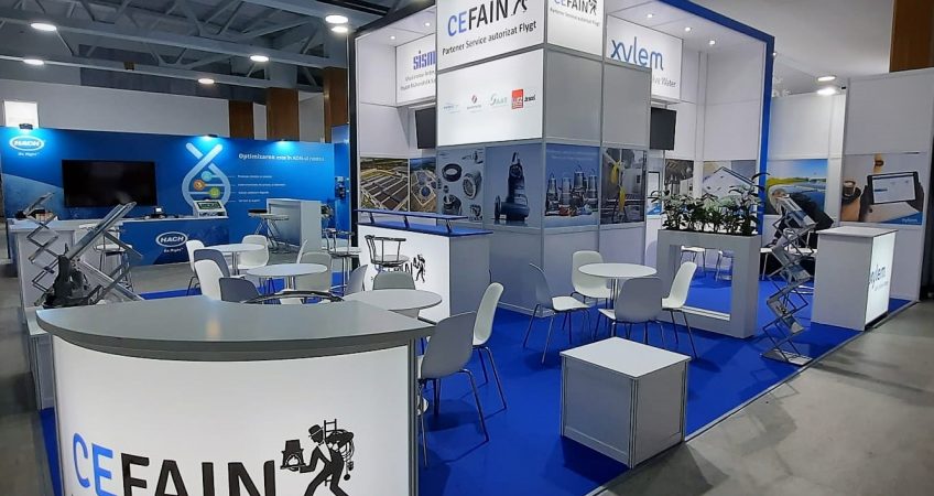 STANDURI EXPOZITIONALE – EXPO APA 2022 – CEFAIN -SISMAT-XYLEM 2  