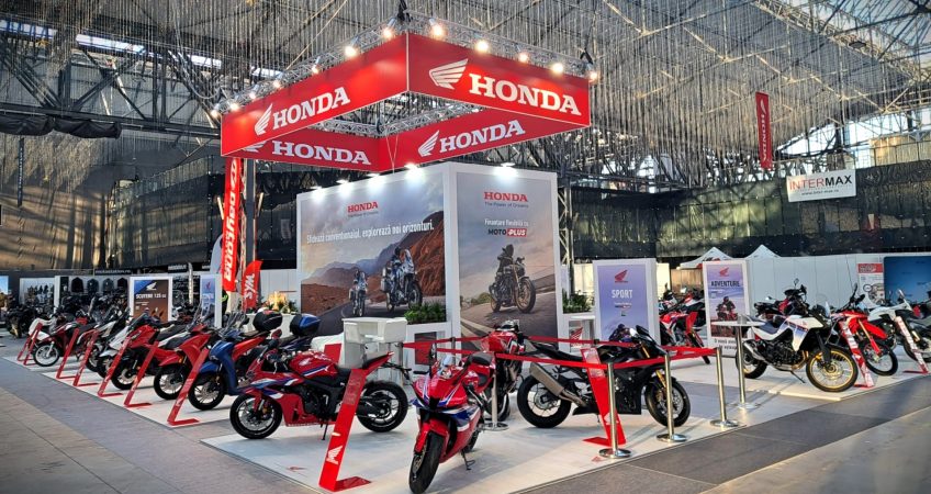 STANDURI EXPOZITIONALE EXPO MOTO 2025 STAND HONDA 2  