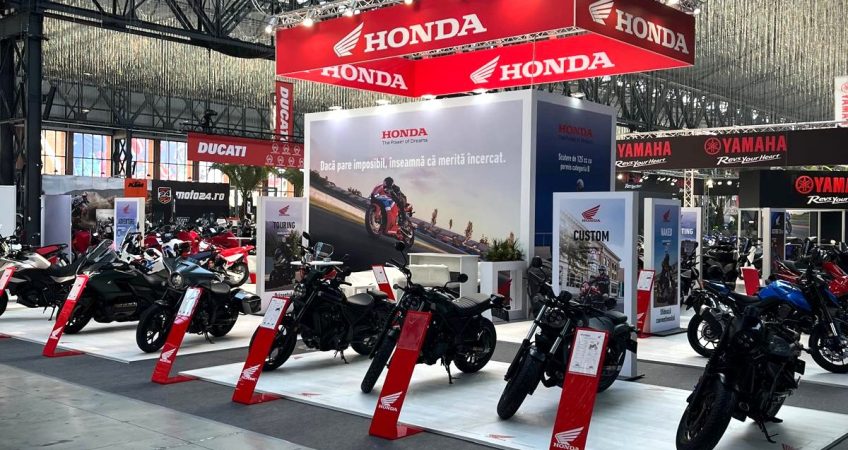 STANDURI EXPOZITIONALE EXPO MOTO 2025 STAND HONDA 7  