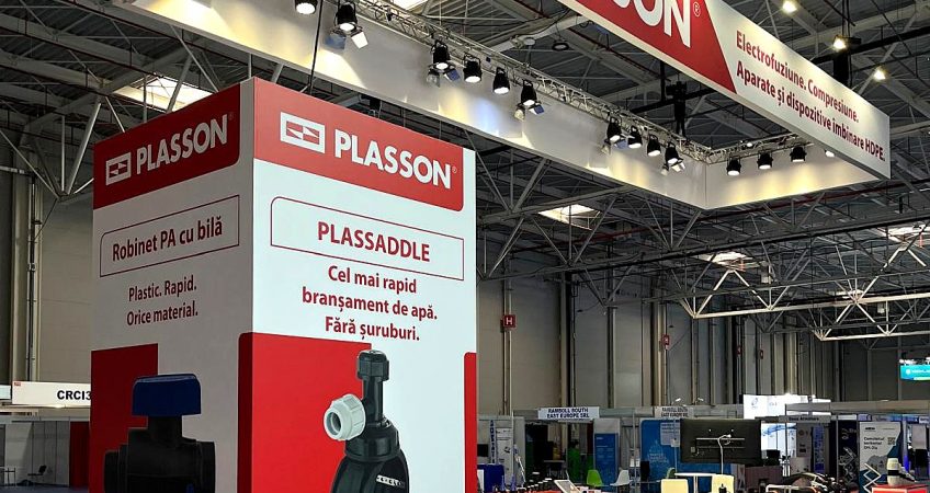 STANDURI EXPOZITIONALE EXPO APA 2025 – PLASSON  